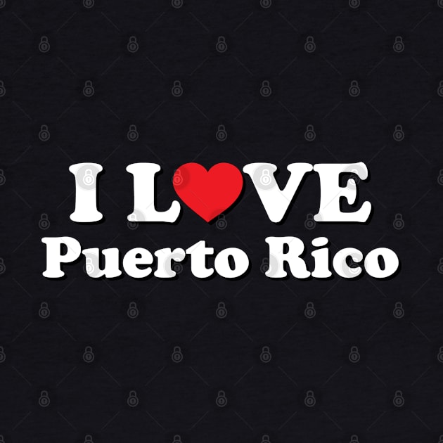 I Love Puerto Rico by Ericokore